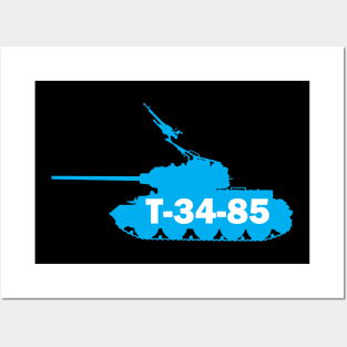 T-34-85 Posters and Art